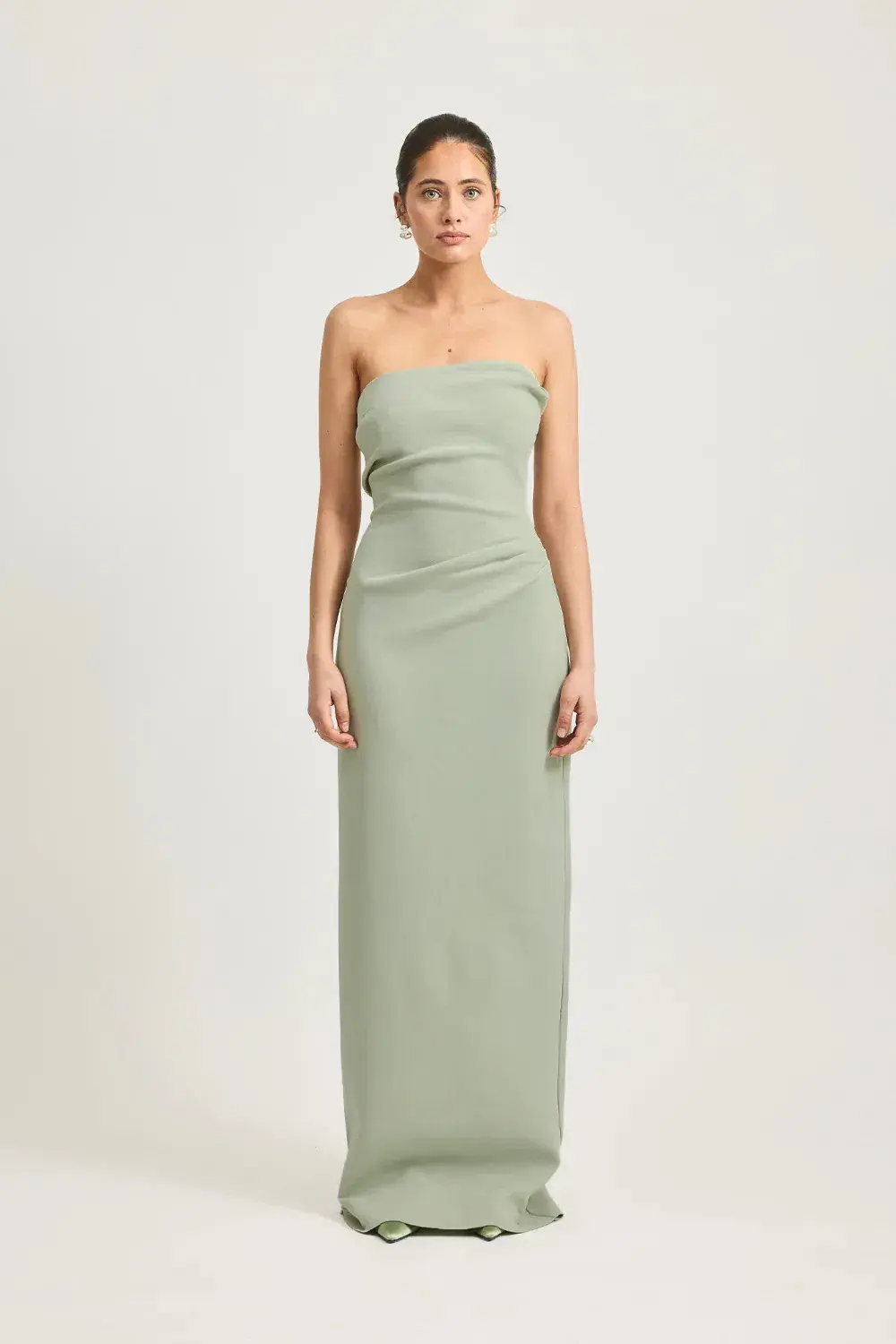 Tojha Desiree Maxi Dress Sage Size 6 for rent on The Volte - main image