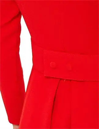 Solace London Shayla Maxi Dress Red Size 14 for rent on The Volte - main image