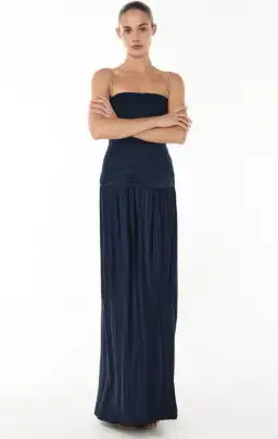 Manning Cartell Royal Debut Dress in Navy Size 12 for rent on The Volte - image 3