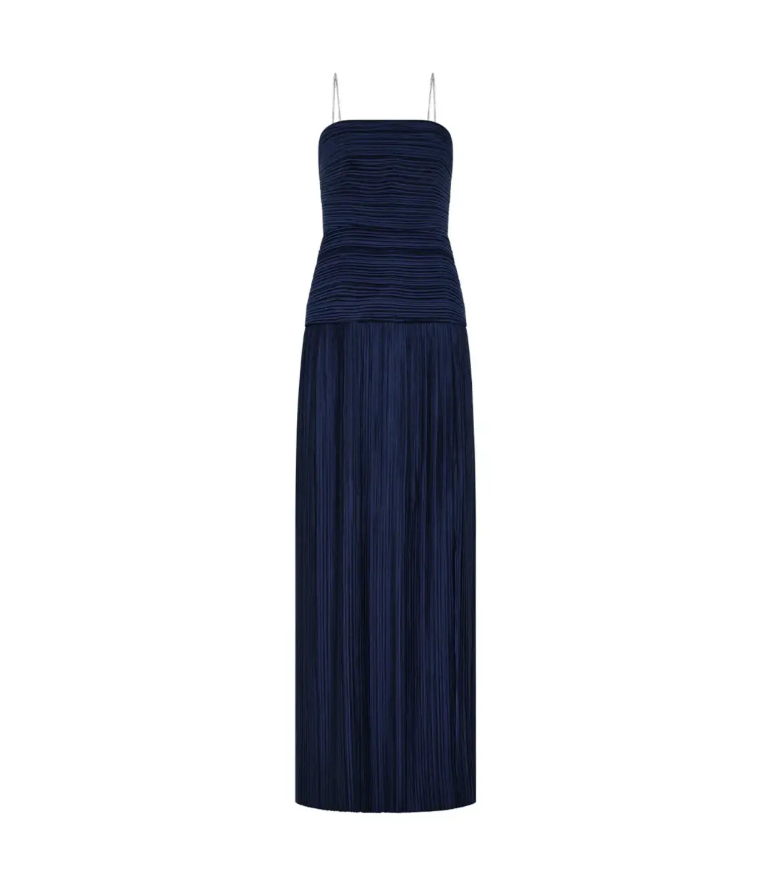 Manning Cartell Royal Debut Dress in Navy Size AU 14 for rent on The Volte - main image