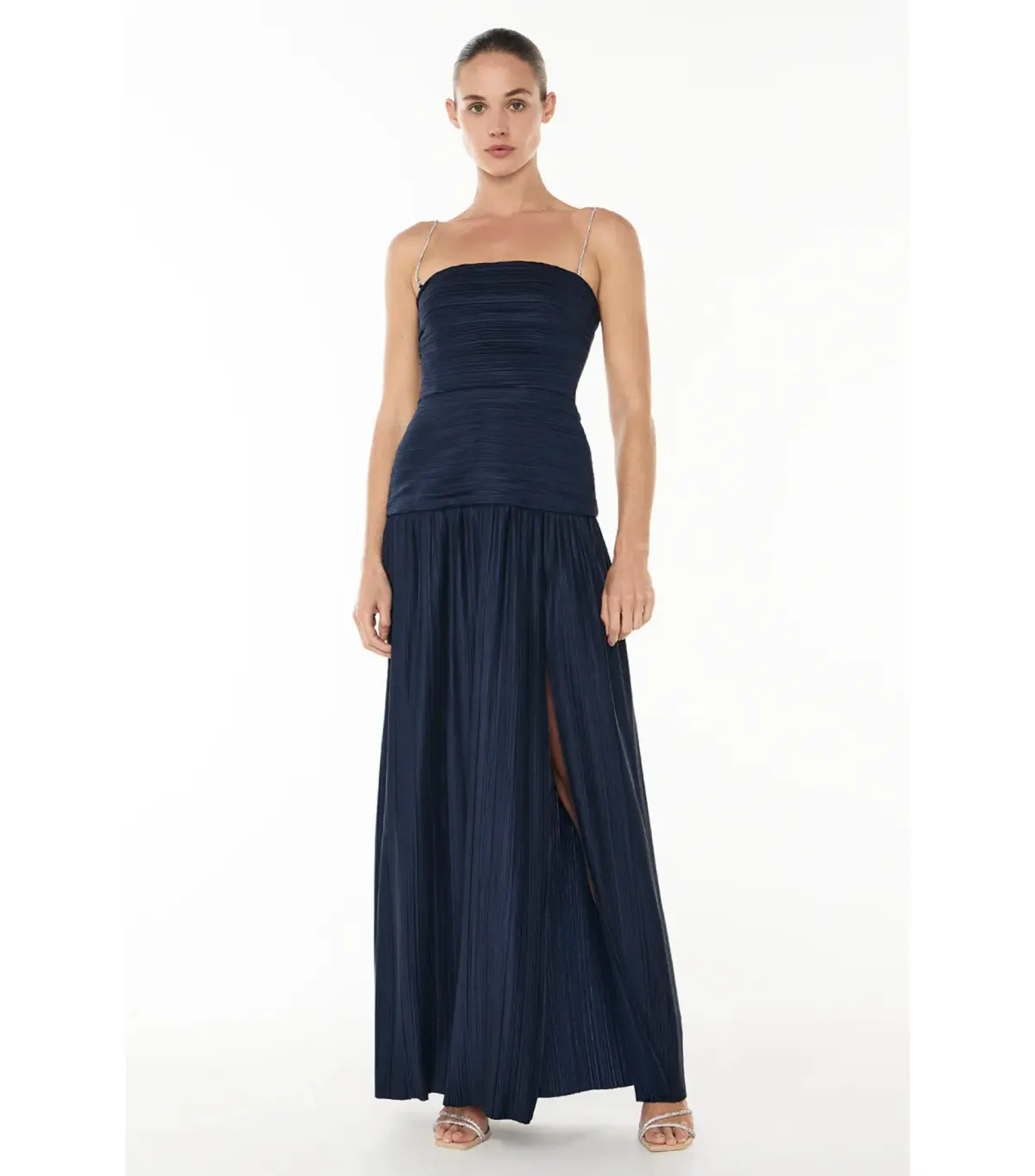 Manning Cartell Royal Debut Dress in Navy Size AU 14 - Image 1