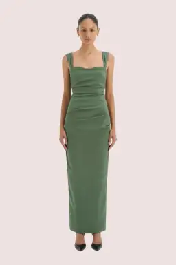 Sir The Label Florent Gown Green Size 8 for rent on The Volte - image 1