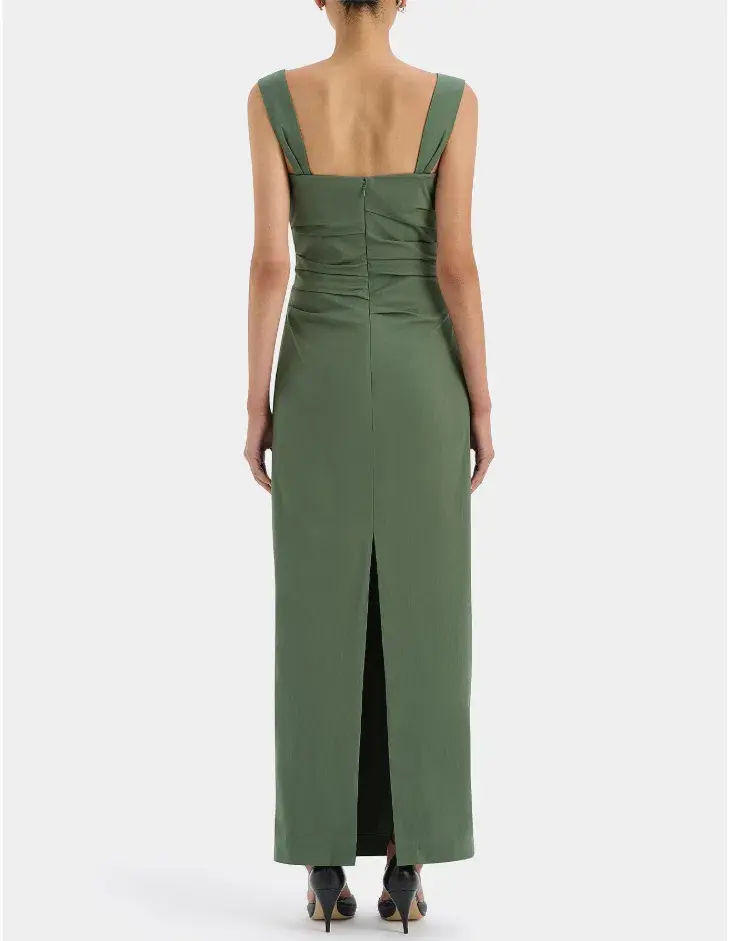 Sir The Label Florent Gown Green Size 8 for rent on The Volte - main image