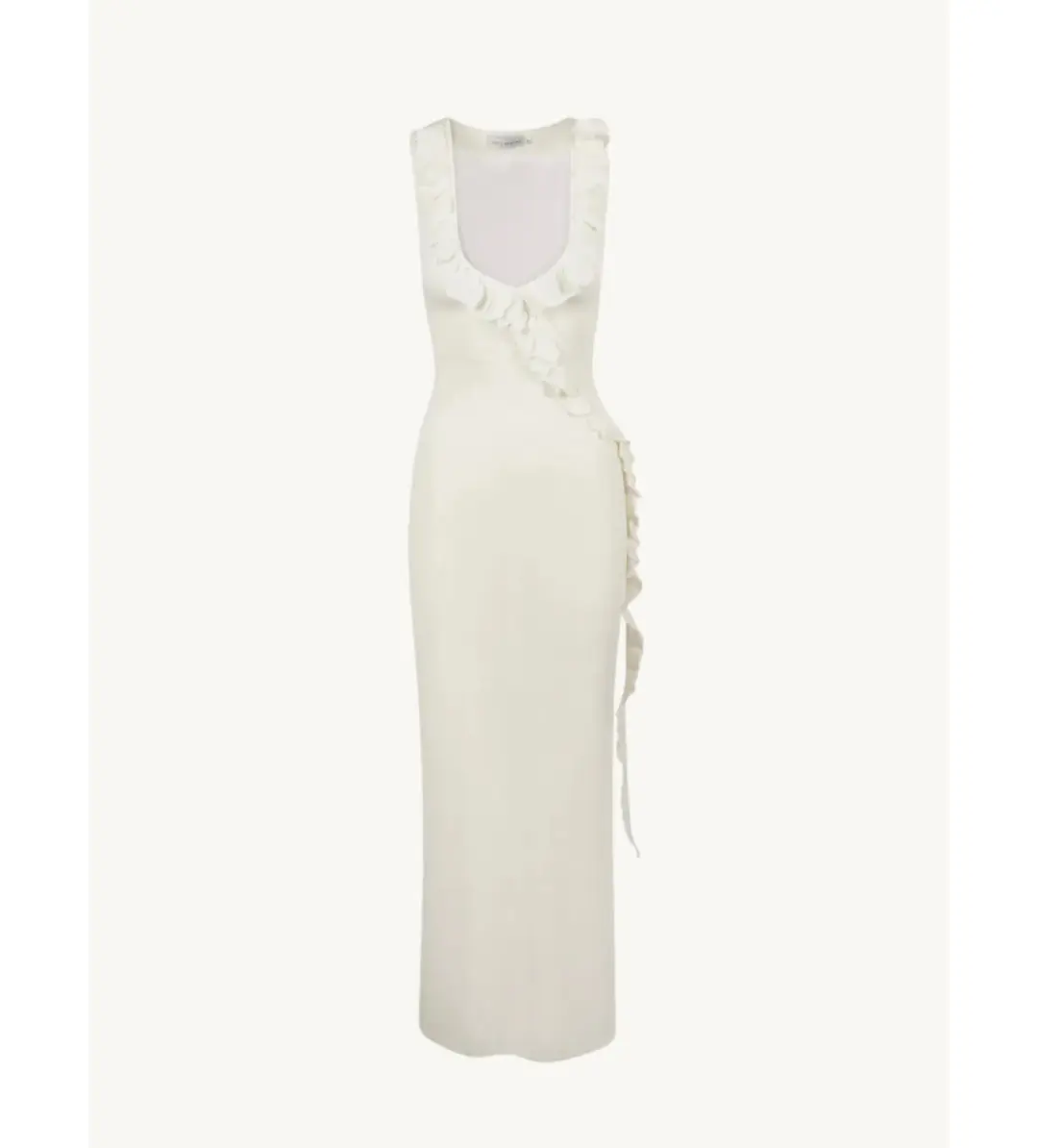 Asta Resort Antonella Maxi Dress Blanca Size AU 8 for rent on The Volte - main image
