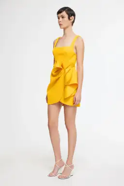 ACLER Hewton Mini Dress Marigold Size 8 for rent on The Volte - image 2