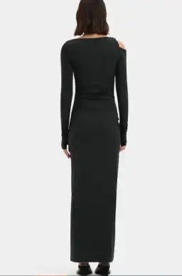 Sir Elm Long Sleeve Midi in Black Size 6 for rent on The Volte - image 4