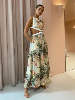 Significant Other Marino Dress in Painted Floral Size 8