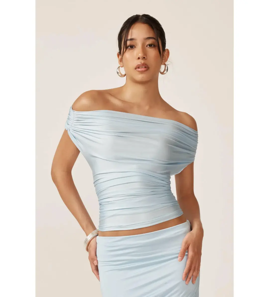 Ance Gria Grace Set Sky Blue Size S AU 8 for rent on The Volte - main image