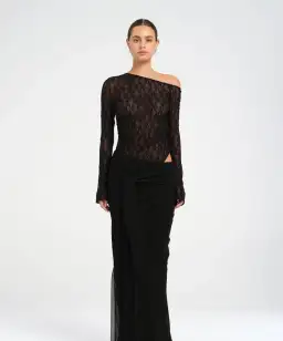 Benni Nova Maxi Dress in Black Size S AU 8 for rent on The Volte - image 1