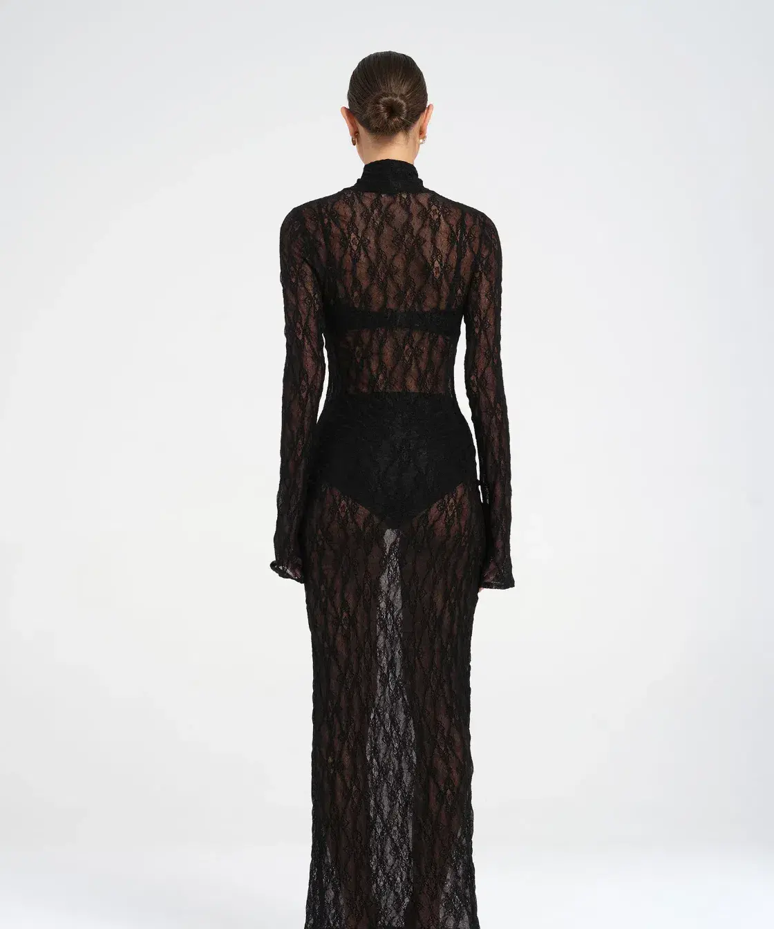 BENNI Dante Maxi Dress Black Size 8 - Image 3