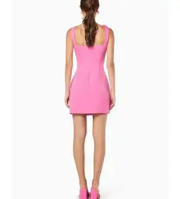 Elliatt Trompe Mini Dress Pink Size 6 for rent on The Volte - image 2