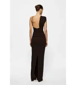 Effie Kats Greer Gown Brown Size 6 for rent on The Volte - image 4