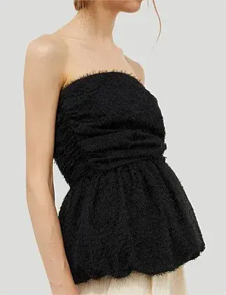 Blanca Tiffany Top Balck Size for rent on The Volte - main image