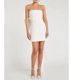 Rebecca Vallance Madeline Mini Dress Ivory Size AU 12