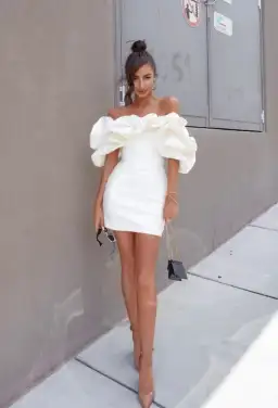 House of CB Selena Mini White Size AU 10