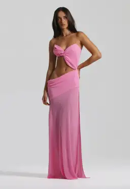 Natalie Rolt Pink Dahlia Dress Size AU 6 for rent on The Volte - image 1