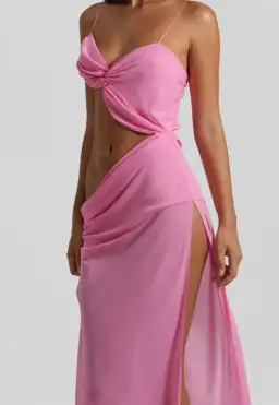 Natalie Rolt Pink Dahlia Dress Size AU 8 for rent on The Volte - image 2