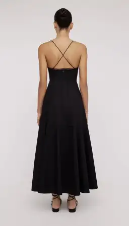 Scanlan Theodore Parachute Strappy Dress in Black Size AU 8 for rent on The Volte - image 3