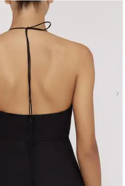 Scanlan Theodore Parachute Strappy Dress in Black Size AU 8 for rent on The Volte - image 4