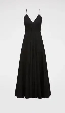 Scanlan Theodore Parachute Strappy Dress in Black Size AU 8 for rent on The Volte - image 2