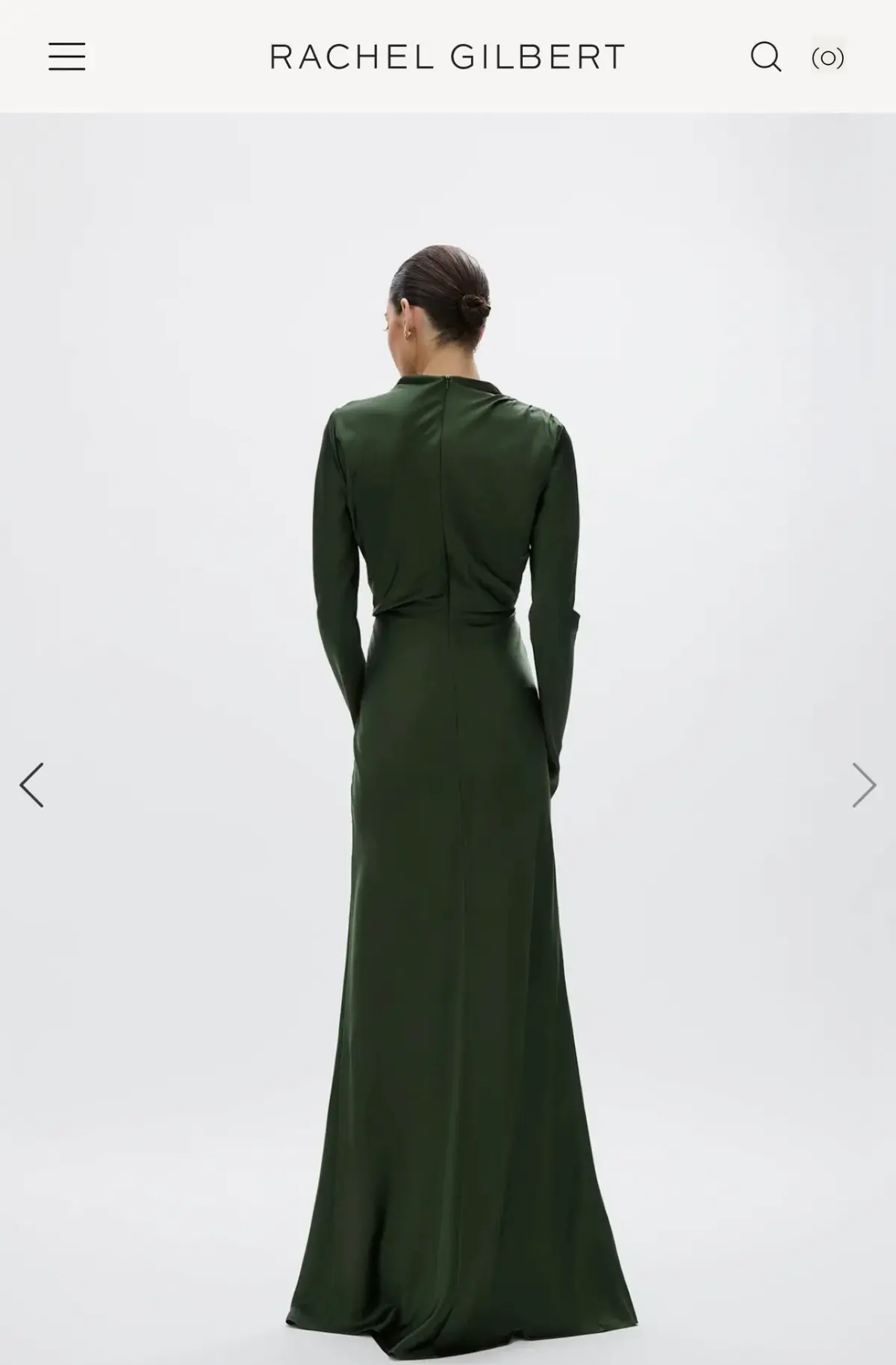 Rachel Gilbert Lucielle Gown Size 8 - Image 4