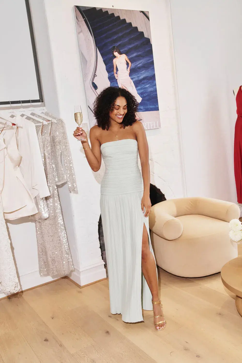 Manning Cartell Royal Debut Dress Sage Size 4 - Image 4