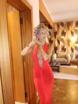 Saboa Studios Gisele Maxi Dress Watermelon Size M AU 10