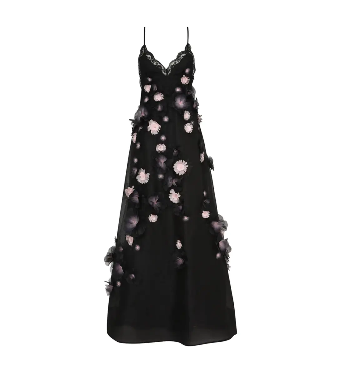 Zimmermann Matchmaker Daisy Slip Maxi Dress in Black Size AU 10 for rent on The Volte - main image