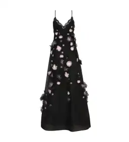Zimmermann Matchmaker Daisy Slip Maxi Dress in Black Size AU 10 for rent on The Volte - image 6