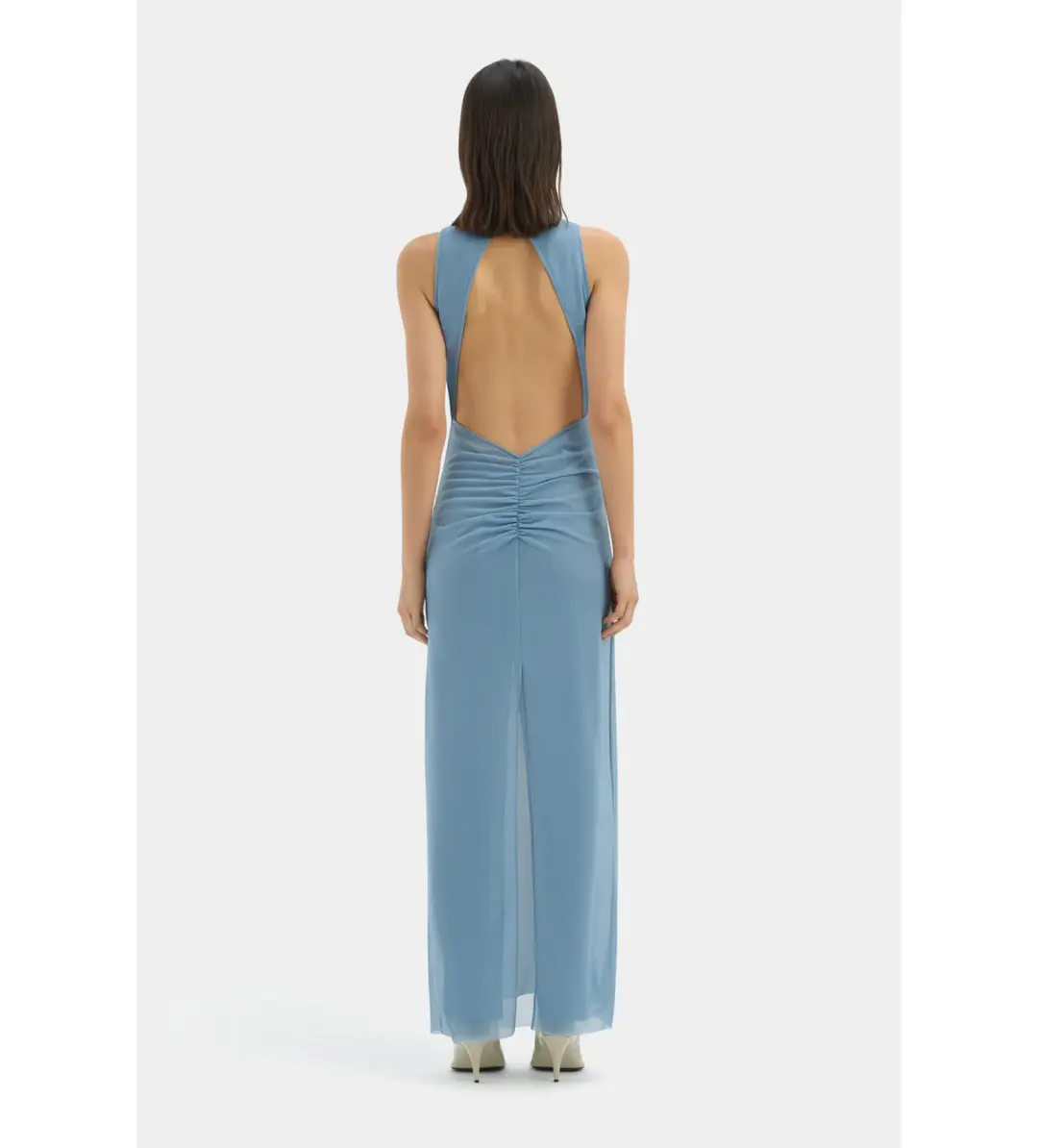 Sir The Label Ruby Open Back Gown in Aqua Size 10 for rent on The Volte - main image