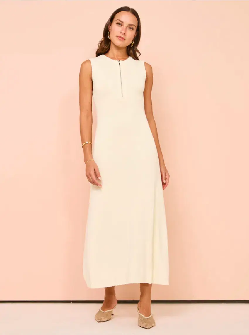 Anna Quan Jennie Dress in White Size AU 14 for rent on The Volte - main image