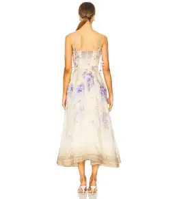 Zimmermann Dawning Picnic Dress in Lilac Floral Size 1 AU 10 for rent on The Volte - image 2