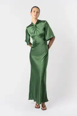 CLARET DRESS - MATILDA