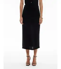 Witchery Knit Maxi Skirt Black Size for rent on The Volte - image 4