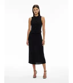 Witchery Knit Maxi Skirt Black Size for rent on The Volte - image 1