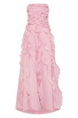Aje Allairie Gown Pink Size 8 for rent on The Volte - image 4