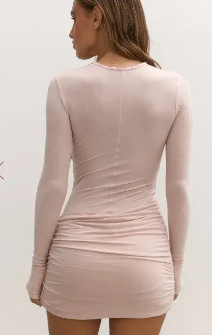 Bayse Kanani Ballet Mini Dress Pink Size 6 for rent on The Volte - main image