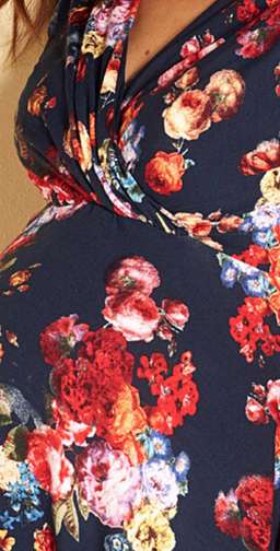 Tiffany Rose Alessandra Dress Midnight Garden size 6-8