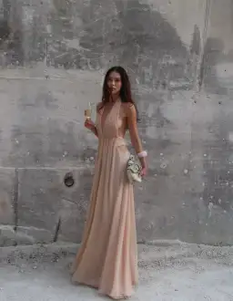 Arcina Ori Florence Maxi Dress Stone Size XS / AU 6 for rent on The Volte - image 5