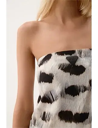 AJE Airlie Strapless Maxi Dress Multi Size 8/S for rent on The Volte - main image