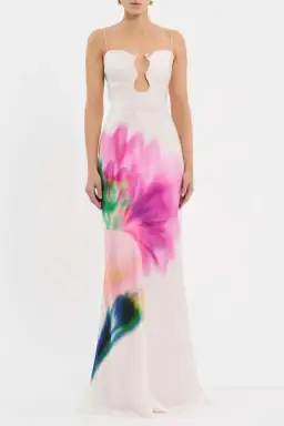 Rebecca Vallance Dhalia Blossom Gown Maxi Size AU 8