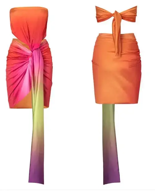 BAOBAB Mar Mini Dress Glory Size 10 / Medium for rent on The Volte - main image