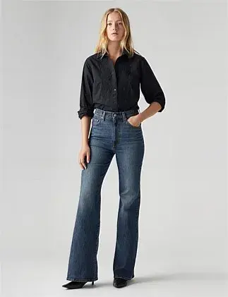 Levi's Ribcage Bells Jeans Size 14/XL for rent on The Volte - main image