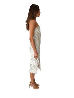 Manning Cartell No Filter Silver Dress Size 8