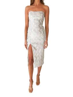 Manning Cartell No Filter Silver Dress Size 8