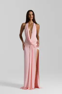 Natalie Rolt Winona Gown in Blossom Pink Size 0 / AU 6 for rent on The Volte - image 1