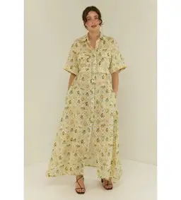 Palm Noosa Memento Maxi Dress Honolulu Size AU 10