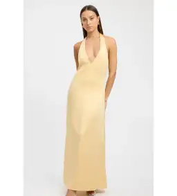 Kookai Milan Maxi Dress in Yellow Size AU 6 for rent on The Volte - image 4