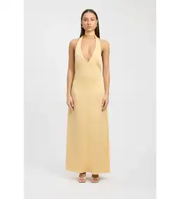 Kookai Milan Maxi Dress in Yellow Size AU 6 for rent on The Volte - image 3