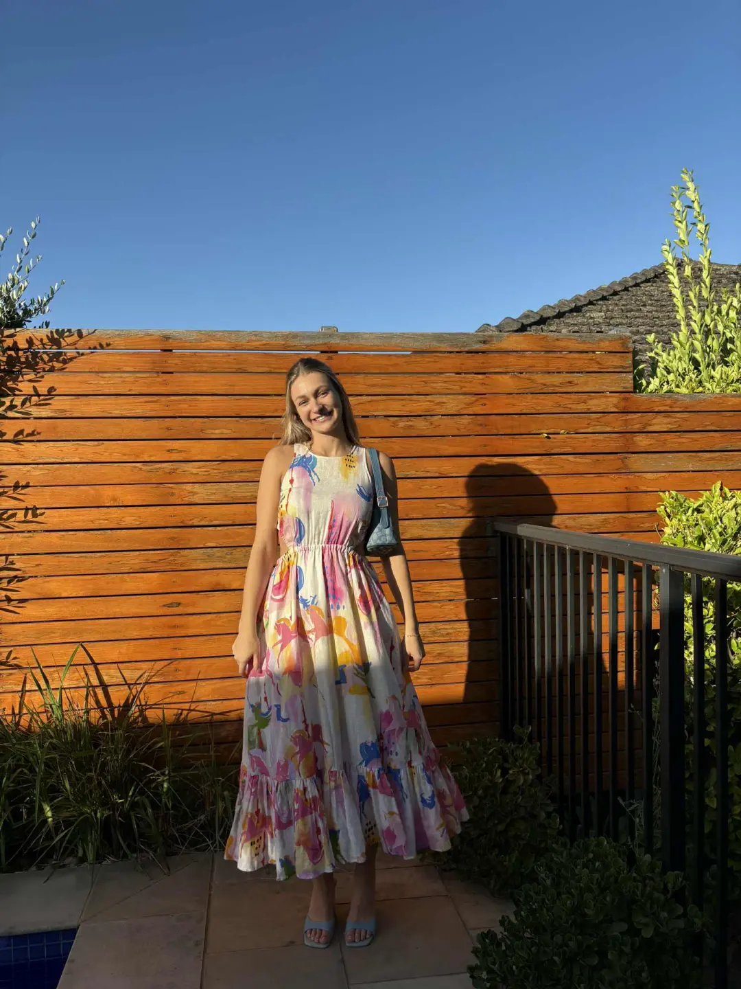 Leo Lin Carousel cut out maxi dress size 8 for rent on The Volte - main image